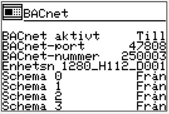 BACnet-sida